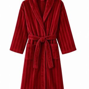 SIORO Women's Flannel Fleece BathrobeSize Large With Pockets..